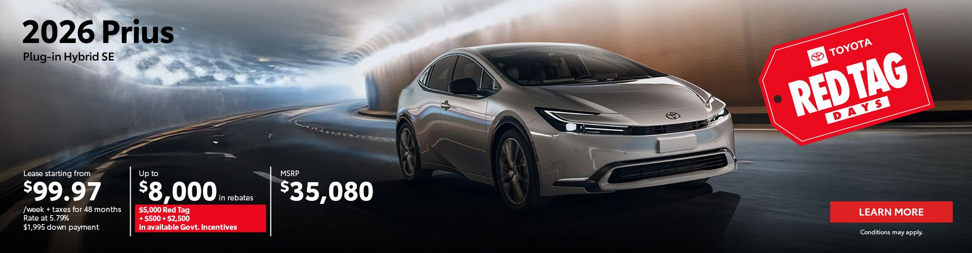 2026 Toyota Prius Plug-In Hybrid