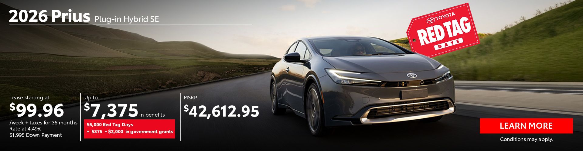 2026 Toyota Prius Plug-In Hybrid se