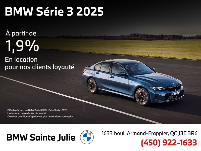 BMW Srie 3 2025