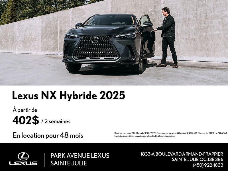 Lexus NX Hybride 2025