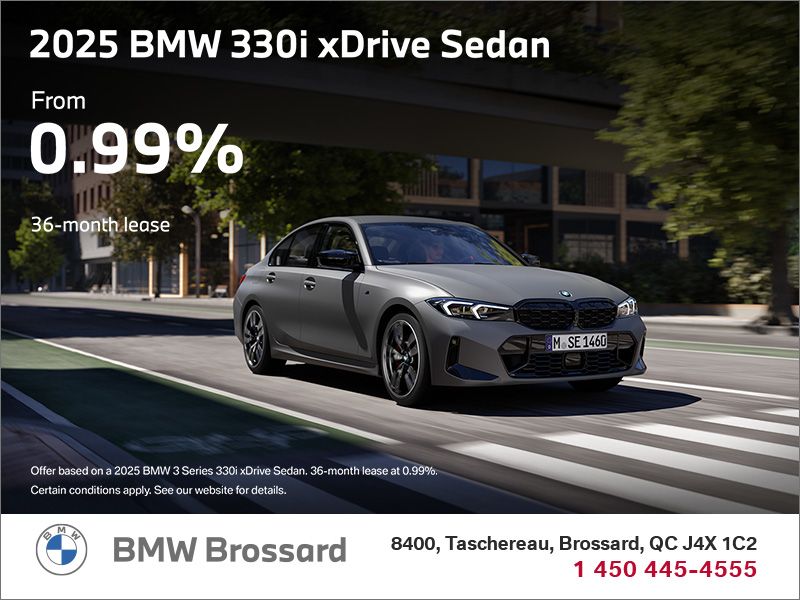 2025 BMW 330i xDrive Sedan