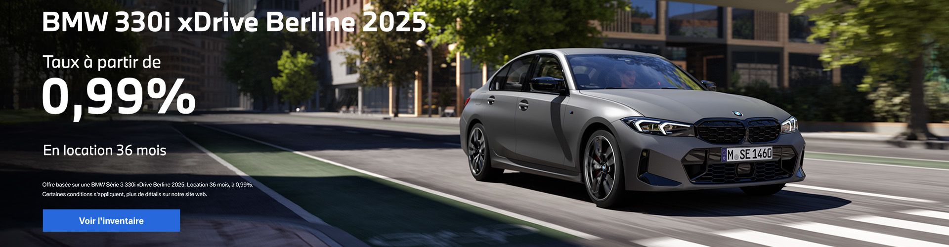 BMW 330i xDrive Berline 2025
