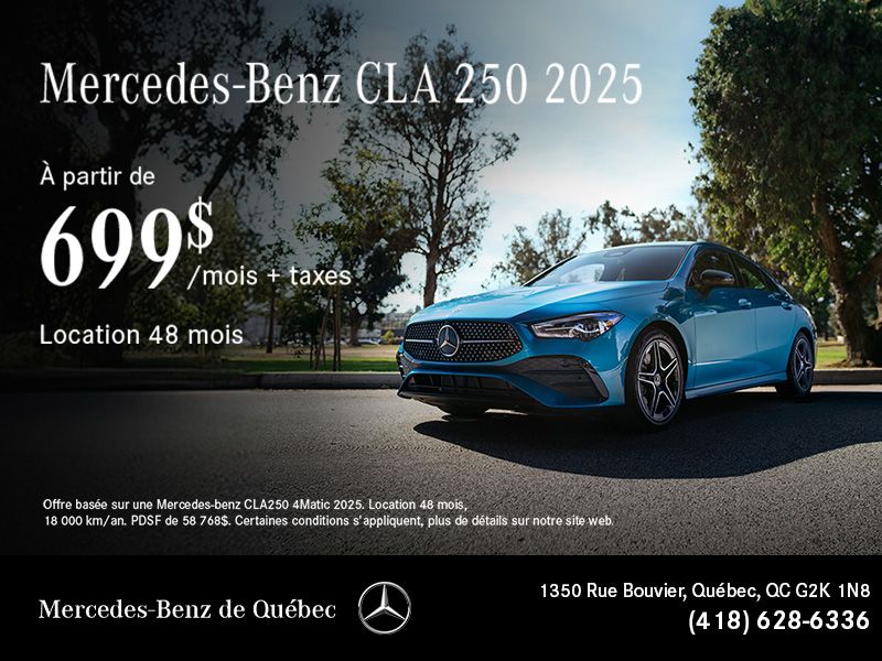 Mercedes-Benz CLA250 2025