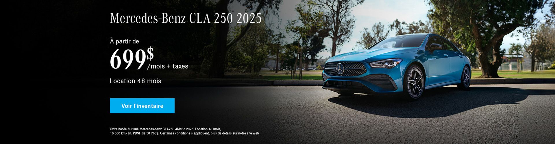 Mercedes-Benz CLA250 2025