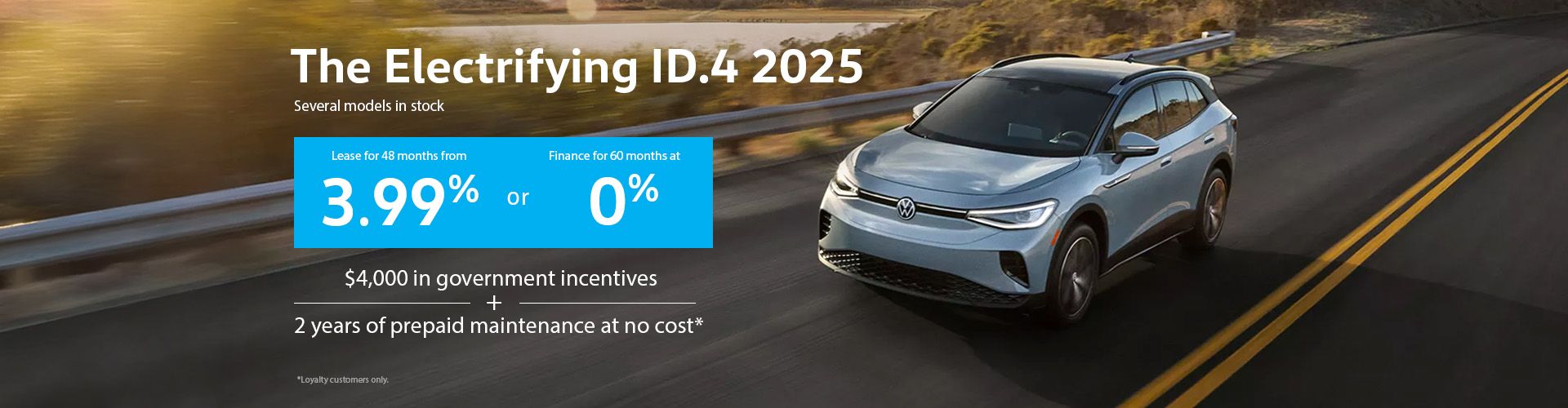 Lease or Finance ID.4 2025