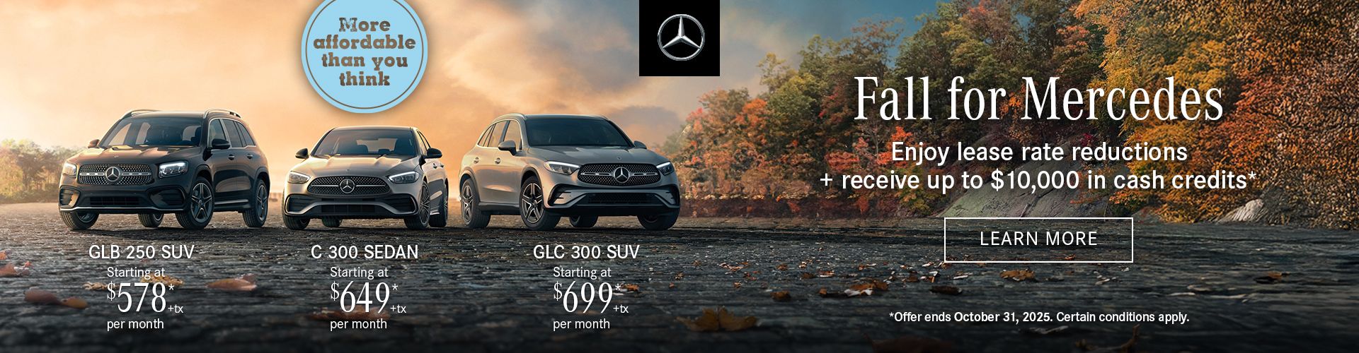 Fall for Mercedes
