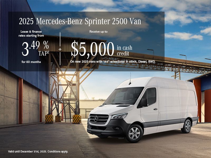 2025 Sprinter 2500