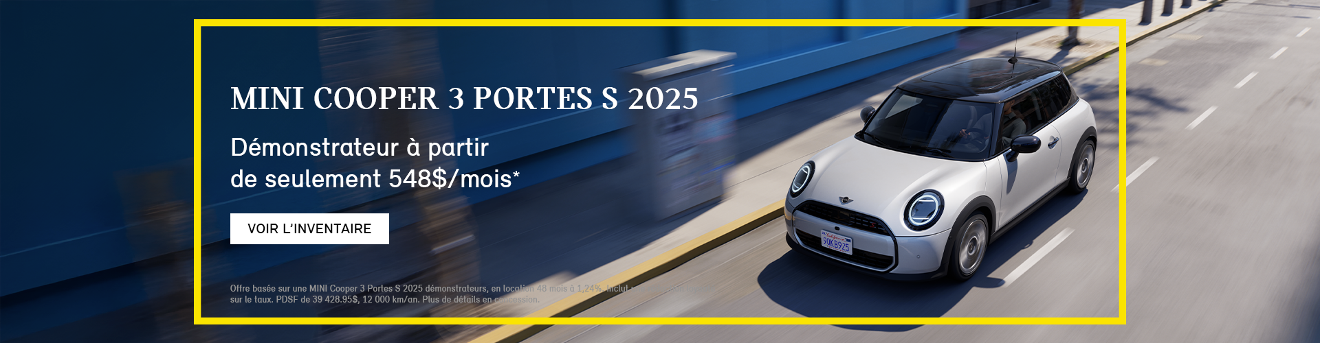 MINI Cooper 3 portes S 2025 demos