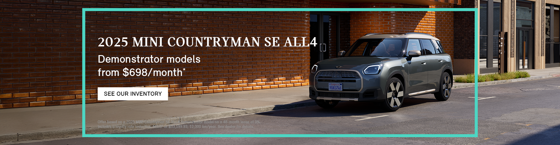 2025 Mini Countryman SE Demo