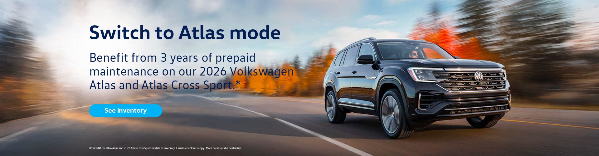 Altas prepaid maintenance