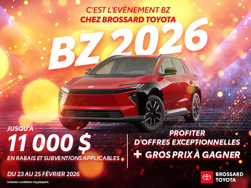 Évènement bZ 2026
