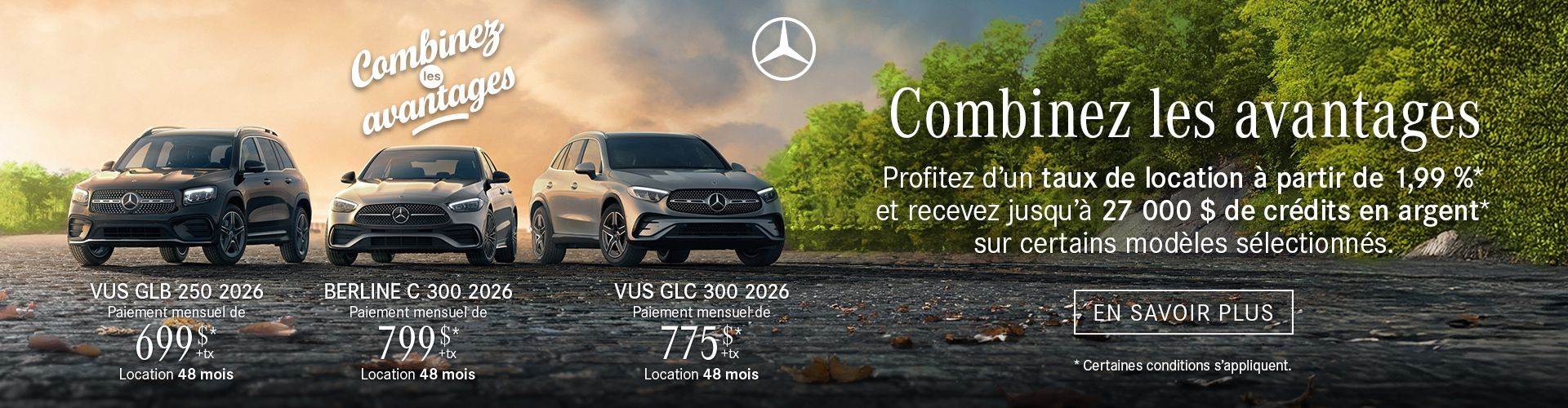 MARS COMBINEZ LES OFFRES