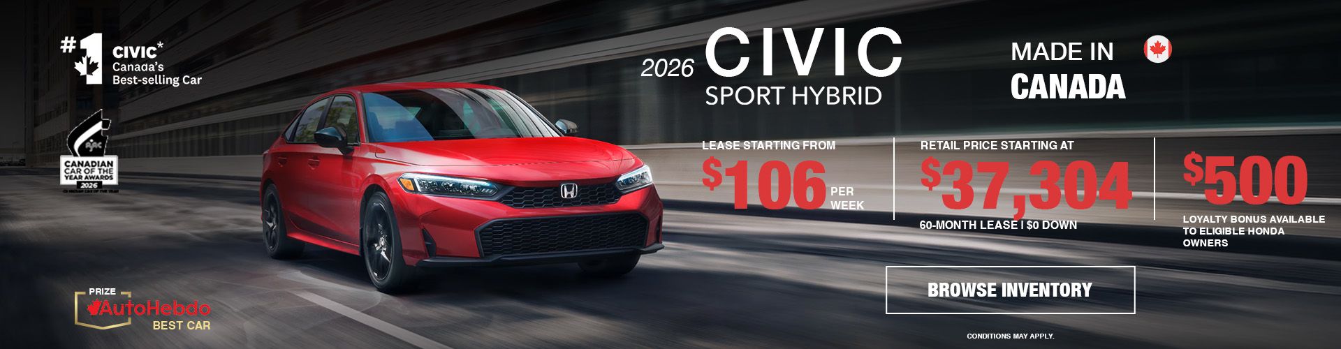 2026 Honda Civic