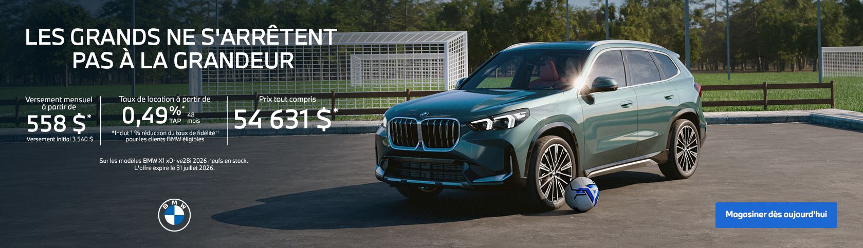 BMW X1 Juillet 2026 (Copie)