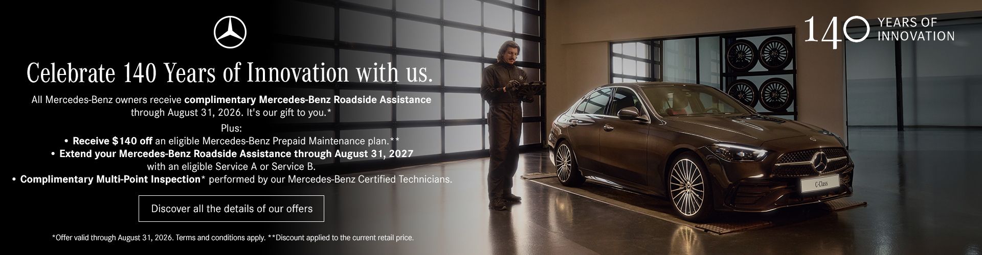 Celebrate 140 Years of Innovation with Us.