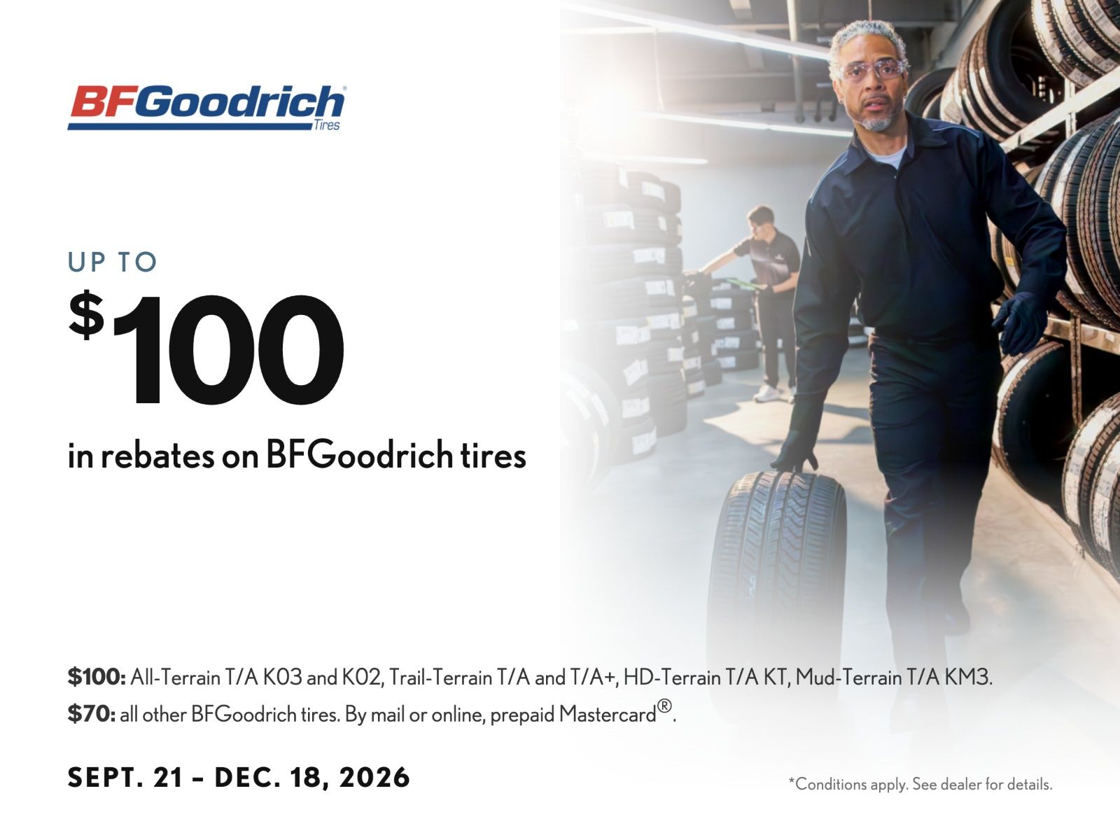 BFGoodrich Tires Offer