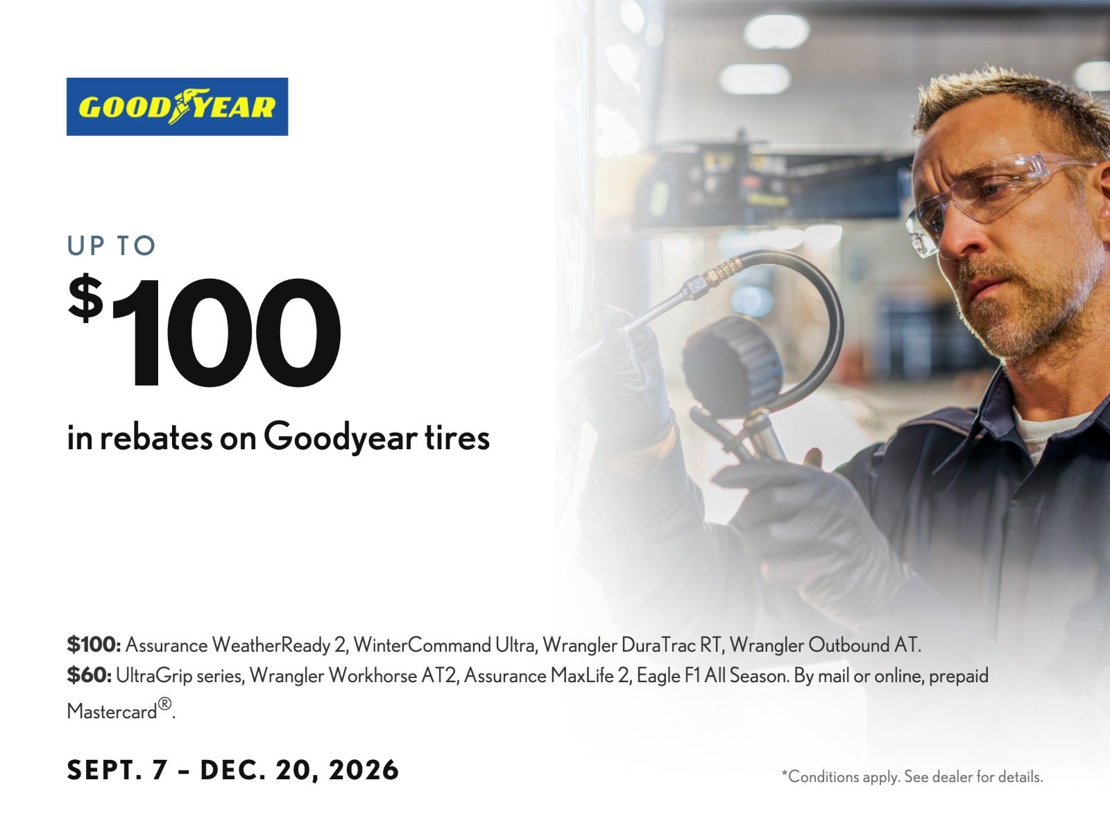 GoodYear Tires Offer