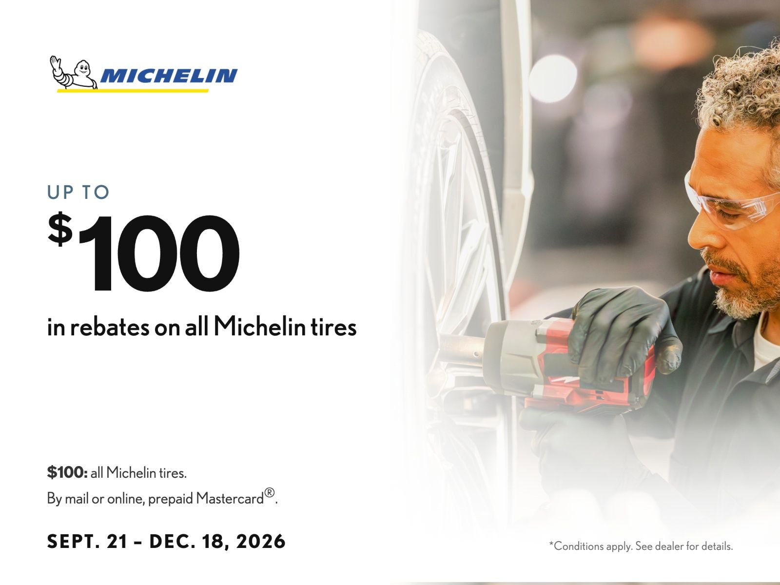 Michelin Tires Offer