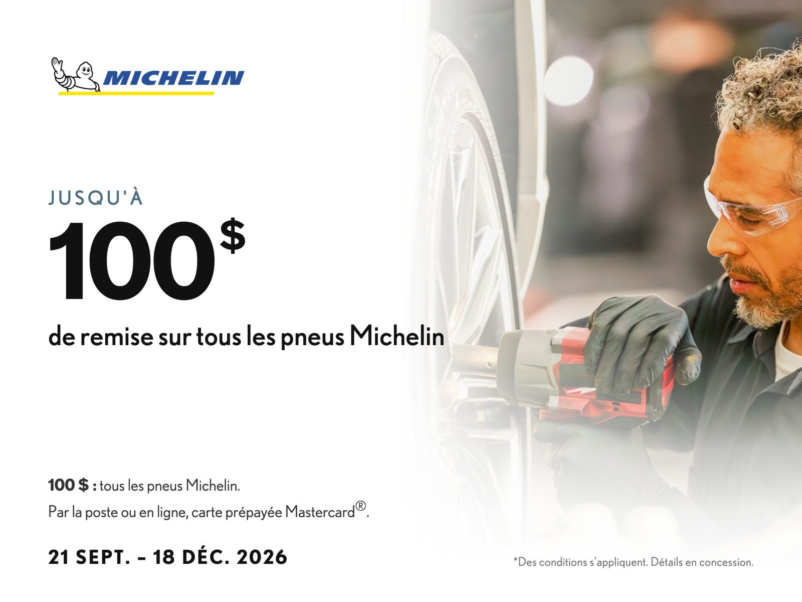 Offre pneus Michelin