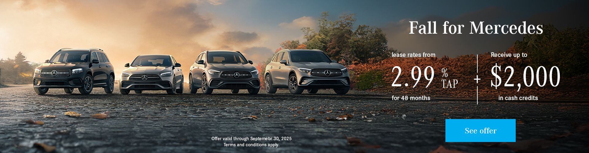 Fall for Mercedes-Benz