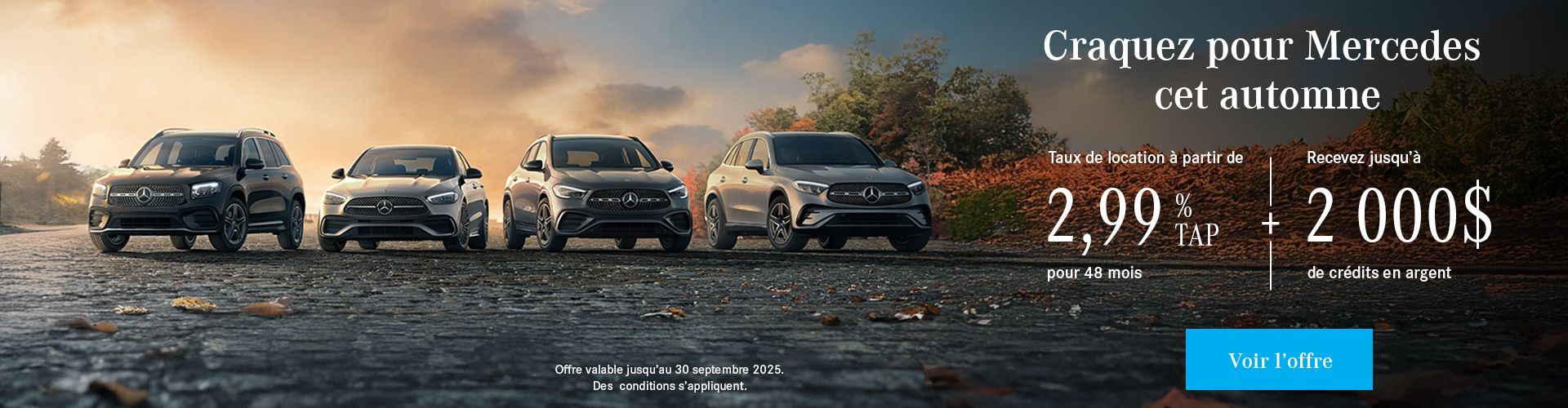 Craquez pour Mercedes-Benz