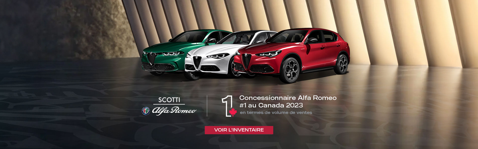 Concessionnaire Alfa Romeo numéro 1 au Canada