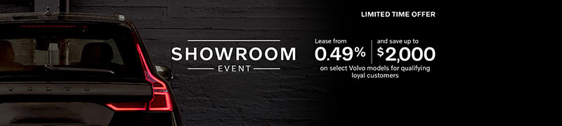 Volvo Showroom Event - Banner