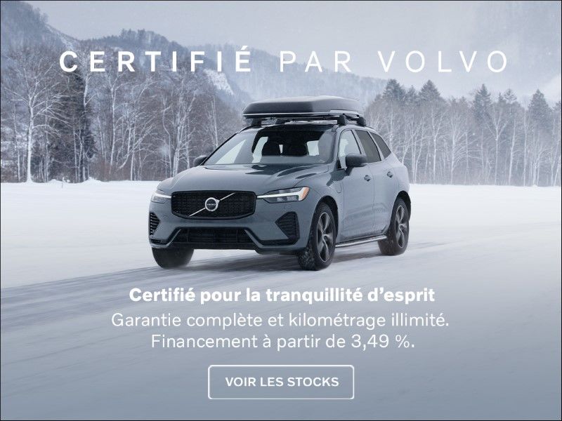 Certifié par Volvo