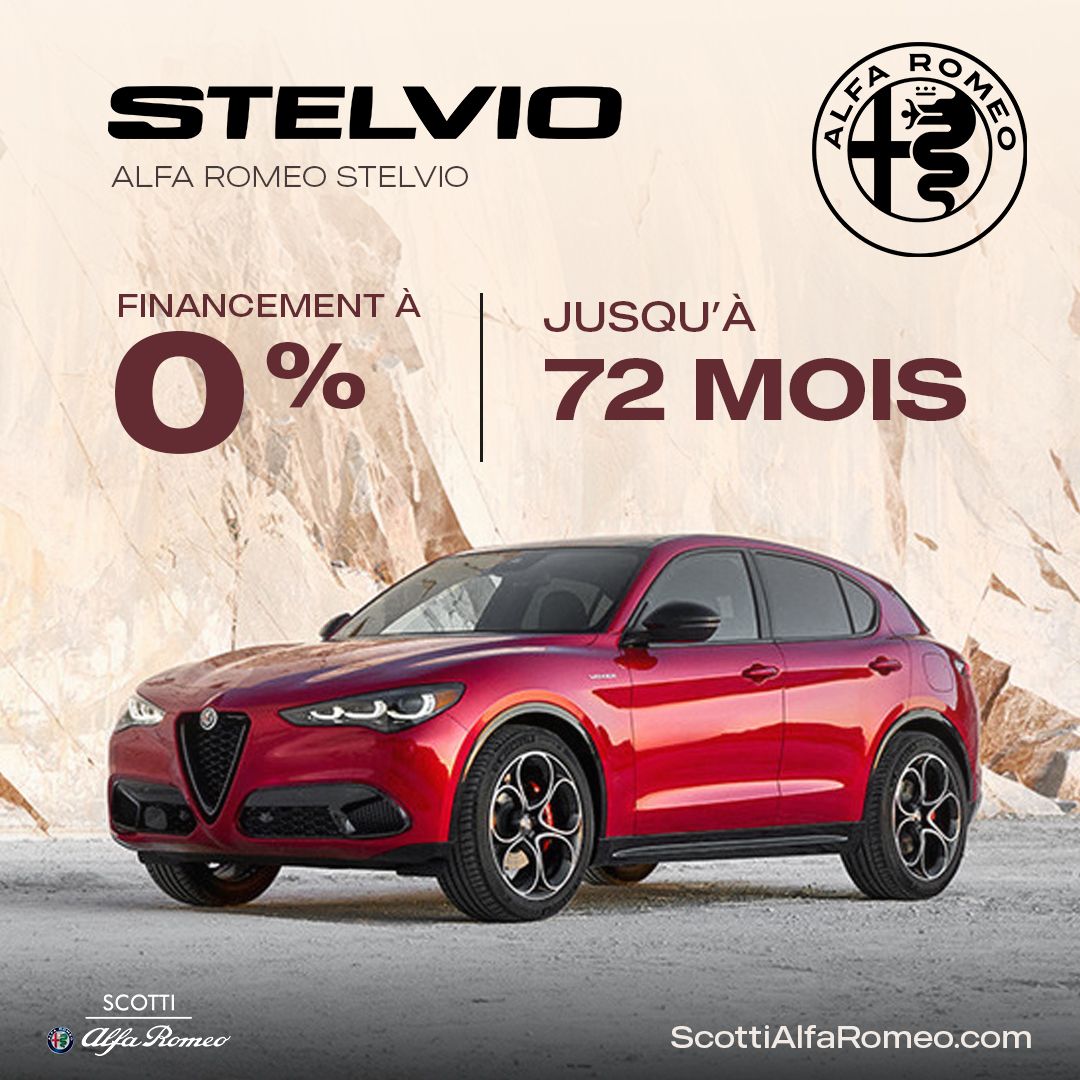 Offre spéciale - Alfa Romeo Stelvio INTENSA 2025