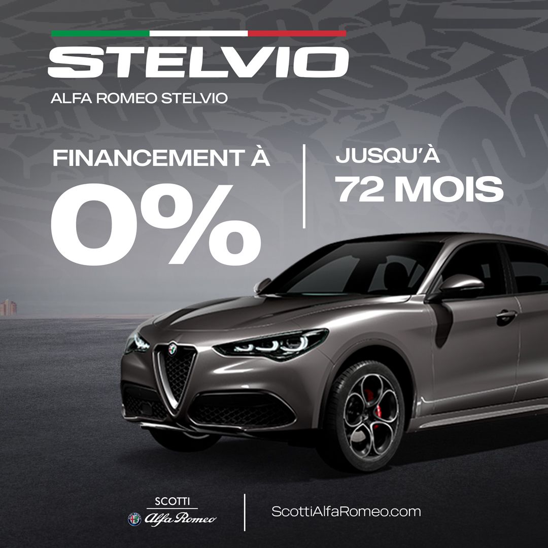 Offre spéciale - Alfa Romeo Stelvio INTENSA 2025