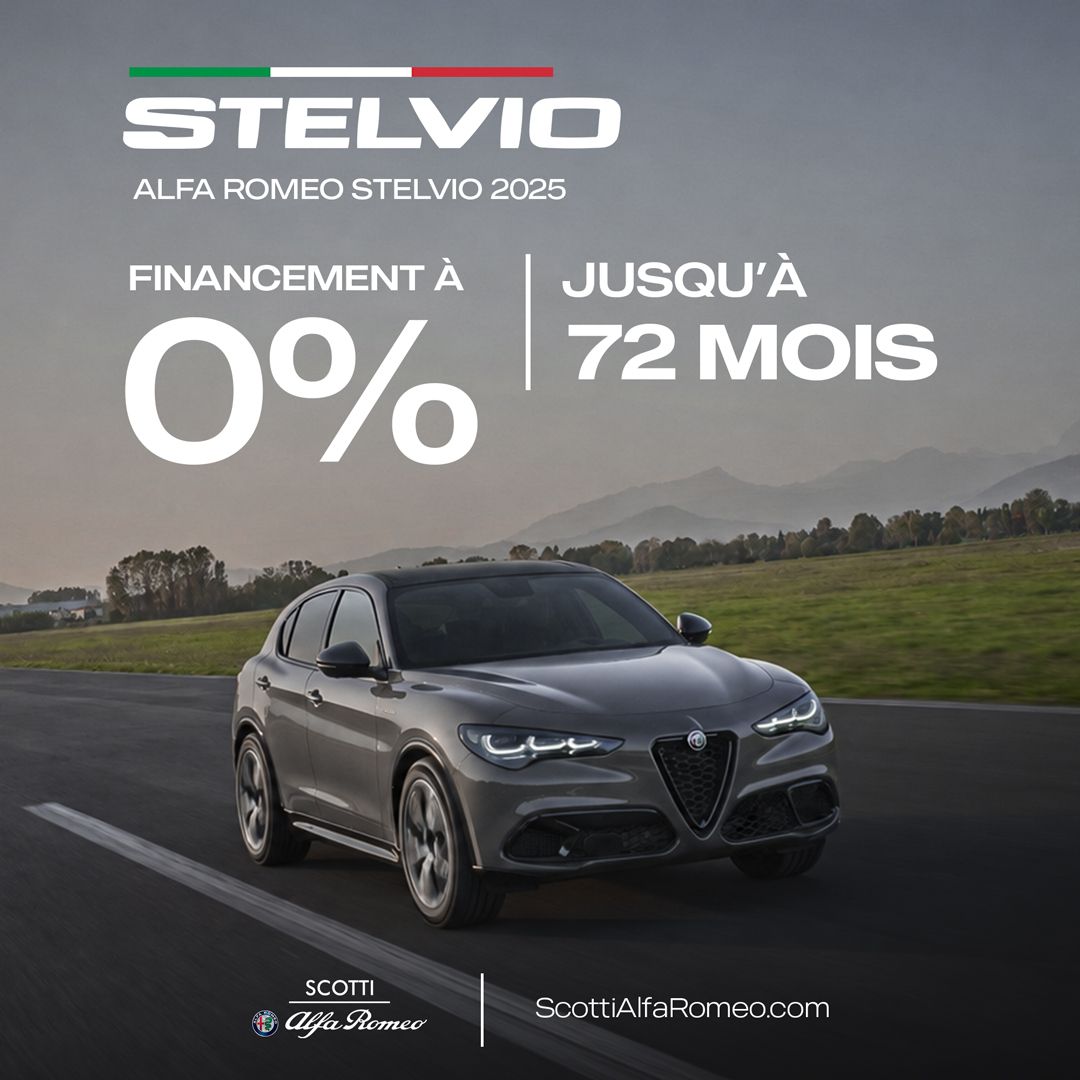Offre spéciale - Alfa Romeo Stelvio 2025
