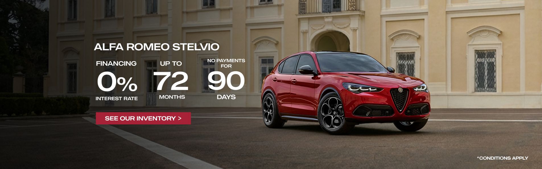 Stelvio promotion January 2026
