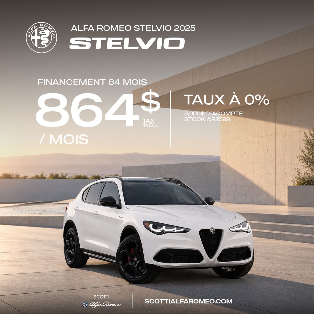 Liquidation Stelvio 2025 - AR2599