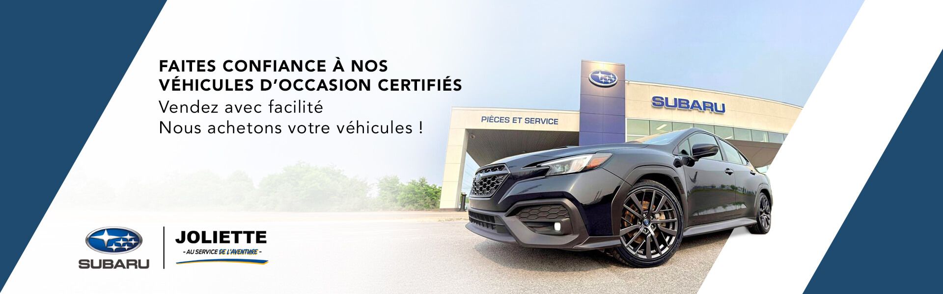 Nous achetons votre véhicule