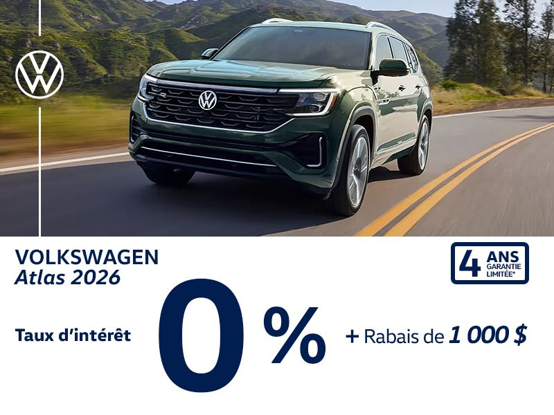 Volkswagen Atlas 2026
