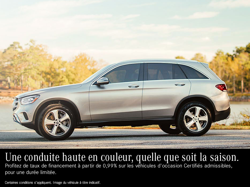 Financement à partir de 0,99% sur les véhicules d'occasion certifiés.