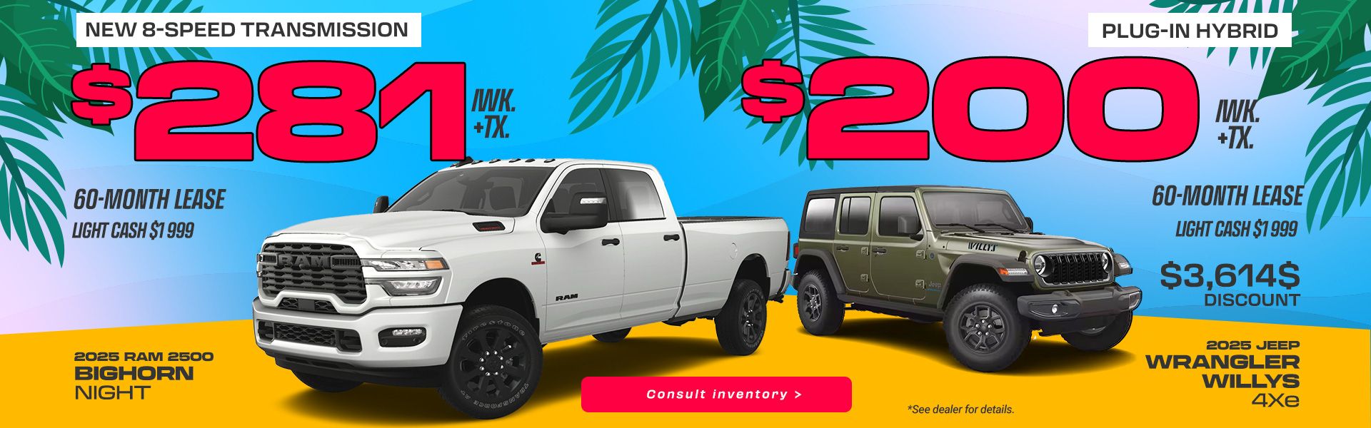 2025 RAM 2500 Big Horn Night - Wrangler Willis