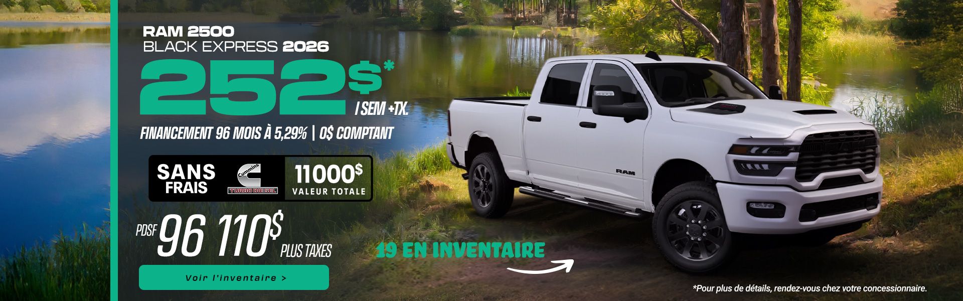 RAM 2500 Black Express 2026