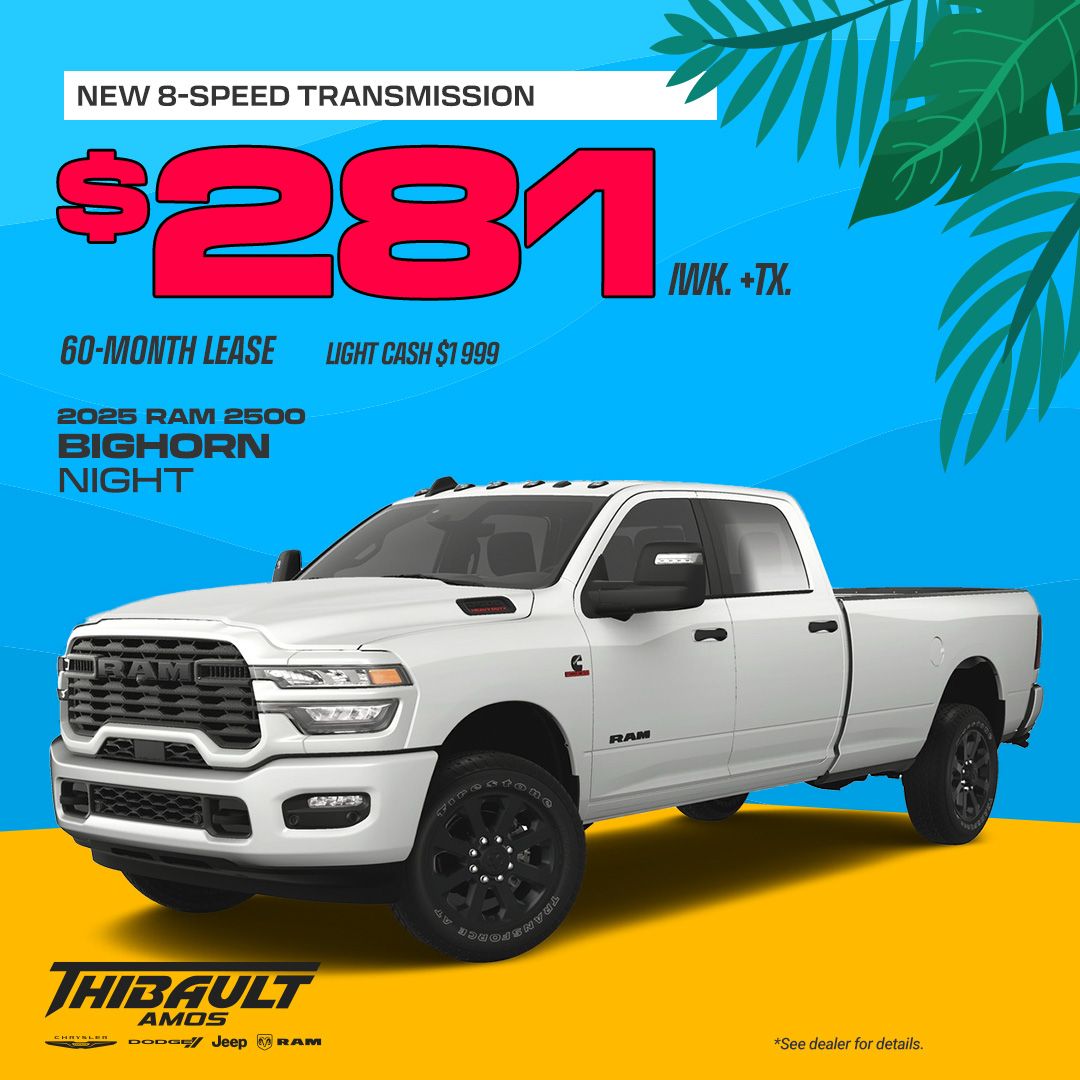July hits harder in a Ram 2500!
