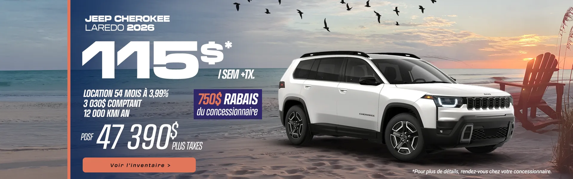 Jeep Cherokee Laredo 2026