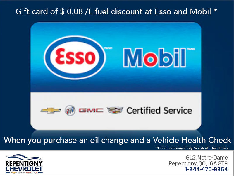 Esso and Mobil Gift Card
