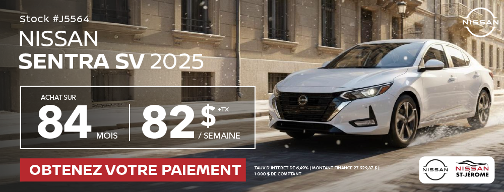 Nissan SENTRA SV 2025