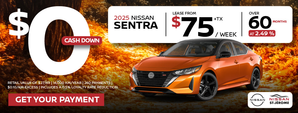 Nissan Sentra S PLUS CVT 2025