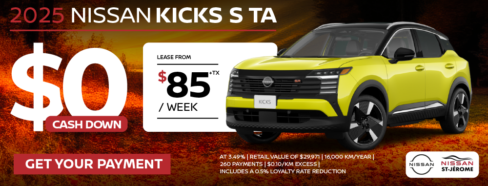Nissan Kicks S TA 2025
