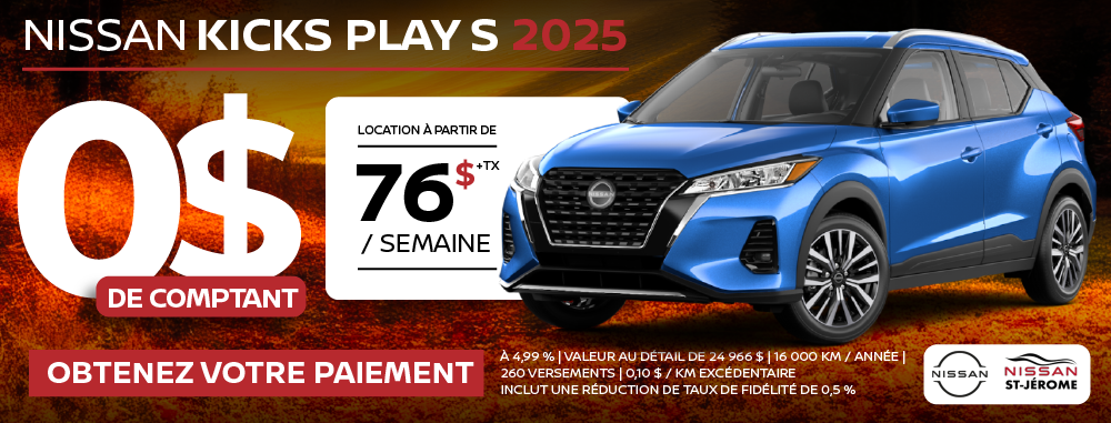 Nissan Kicks Play S 2025