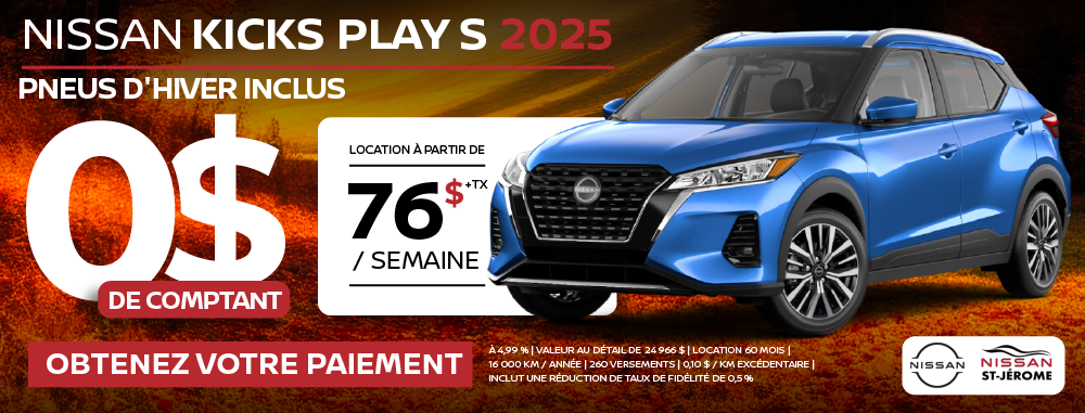 Nissan Kicks Play S 2025