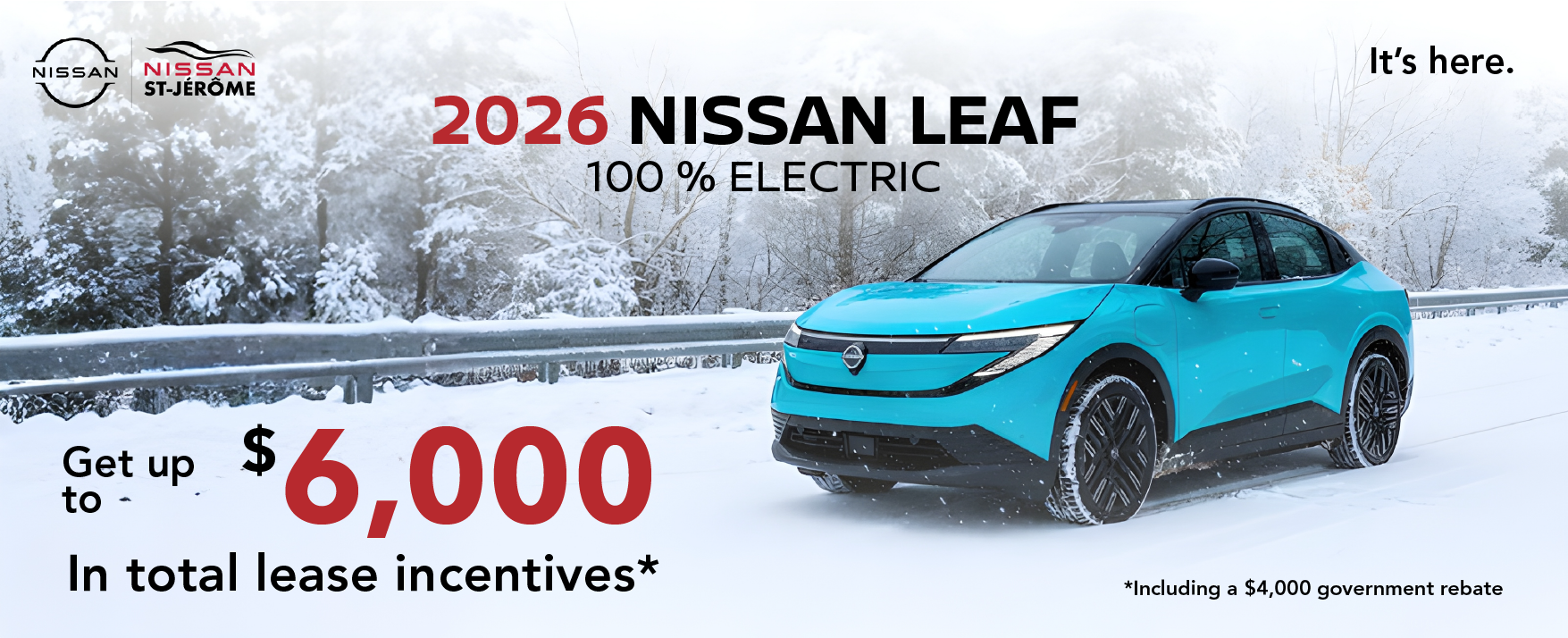 Nissan Leaf 2026