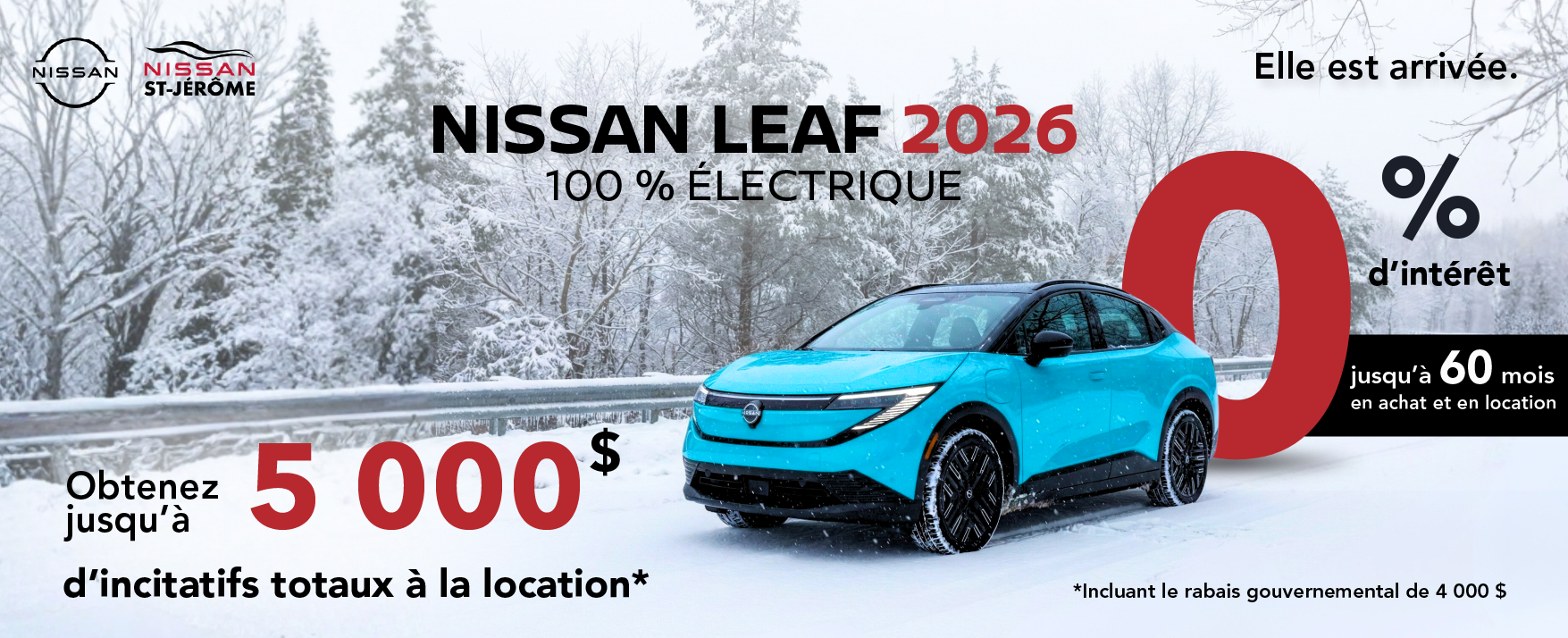 Nissan Leaf 2026