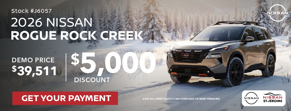 Nissan Rogue Rock Creek 2026