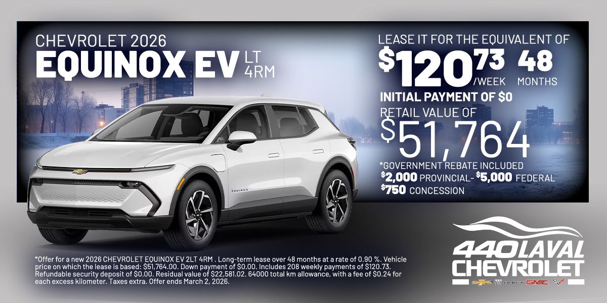 Chevrolet Equinox EV LT 4RM 2026